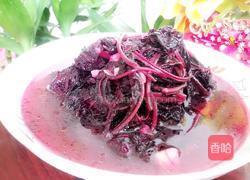 蒜蓉寒菜的做法图解1