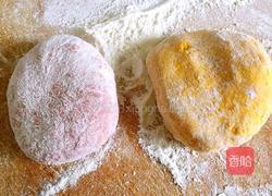 彩色蝴蝶花卷的做法图解4