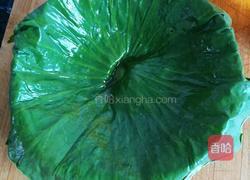 荷叶糯米鸡的做法图解9