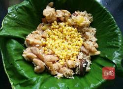 荷叶糯米鸡的做法图解10