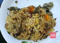 荷叶糯米鸡的做法图解13