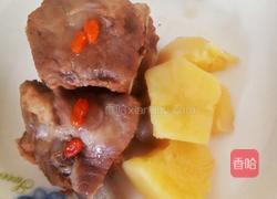 土豆炖排骨的做法图解4
