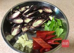 清炒阳荷的做法图解3