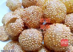 空心麻团的做法图解8