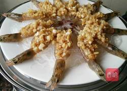 蒜蓉粉丝虾的做法图解9