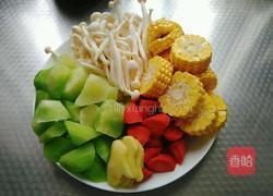 时蔬排骨汤的做法图解3