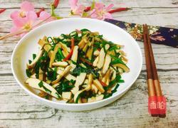 韭菜炒香干的做法图解11