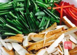 韭菜炒香干的做法图解2