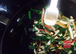 韭菜炒香干的做法图解9