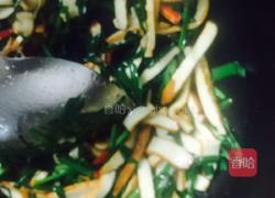 韭菜炒香干的做法图解10