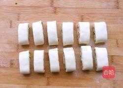 火腿香葱花卷的做法图解10