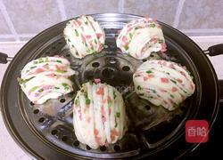 火腿香葱花卷的做法图解16