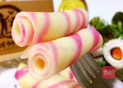 高颜值鸡蛋卷，一款美到极致的鸡蛋卷的做法图解8