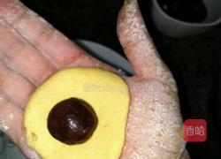 南瓜豆沙饼的做法图解7