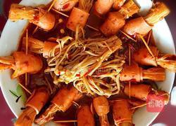 火腿金针菇的做法图解4
