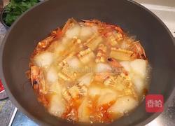 鲜虾汤的做法图解7