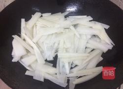 萝卜炒豆泡的做法图解4
