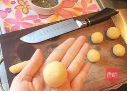 手工零食-芝麻小丸子（空气炸锅版）的做法图解1