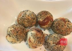 手工零食-芝麻小丸子（空气炸锅版）的做法图解9
