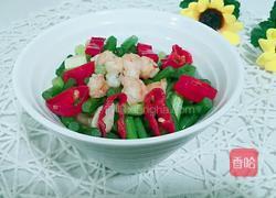 蒜薹虾叮的做法图解11