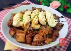 铁锅炖-排骨土豆花卷锅的做法图解26