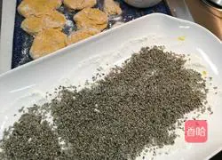 Illustration of how to make purple potato balls and pumpkin pancakes 5