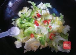 蚝油手撕包菜的做法图解4