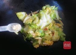 蚝油手撕包菜的做法图解5