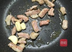荷兰豆炒肉的做法图解2