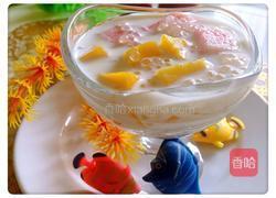 西瓜芒果西米露的做法图解7