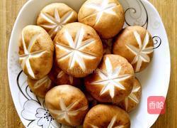 香菇扒油菜的做法图解2