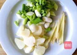 香菇扒油菜的做法图解4