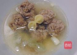 肉丸蝴蝶面?的做法图解3