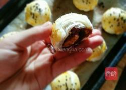 红豆蛋黄酥的做法图解19