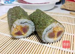 香肠肉松饭团的做法图解5