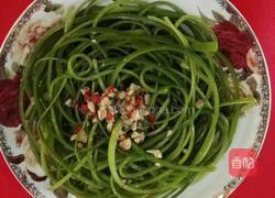 手撕蒜苔的做法图解5