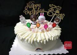 十寸生日蛋糕可妮兔的做法图解12