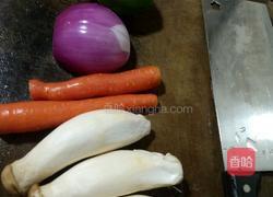 酱炒杏鲍菇的做法图解1