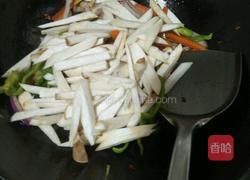 酱炒杏鲍菇的做法图解7