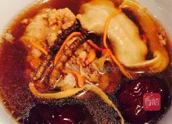 冬虫草花胶炖肉沫的做法图解9