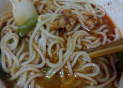 红油肉丝面