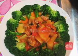 番茄土豆焖牛肉的做法图解16