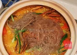 香辣蟹粉丝煲的做法图解6