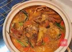 香辣蟹粉丝煲的做法图解9