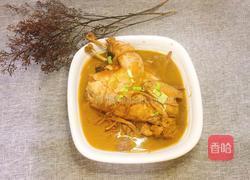光花菜炖鸡的做法图解6