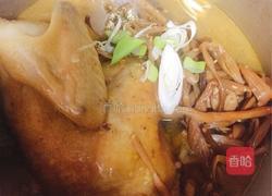 光花菜炖鸡的做法图解5