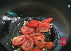 西红柿炒水白菜的做法图解4