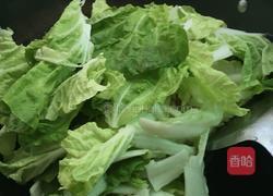 西红柿炒水白菜的做法图解6