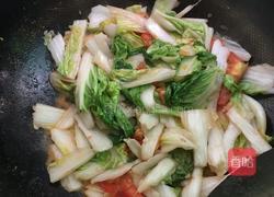 西红柿炒水白菜的做法图解7