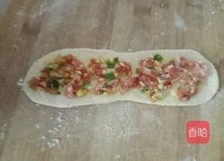 肉馅火烧的做法图解3